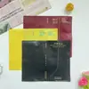 Cubierta de Libro de PVC Cubierta de Cuaderno Texturizada Colorida Cubierta Protectora Cubierta de Libro de Pegamento Suave Colorida Caliente Dorada