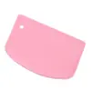 Atacado do Fabricante Raspador de Creme Doméstico Espátula de Plástico para Cortar Bolo Massa Ferramenta de Corte Trapezoidal Ferramentas de Confeitaria