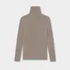 Camiseta base popular de cuello alto opcional ACME de 18 colores para mujer, top versátil de capa interior para el otoño 2026 31938