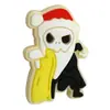 Cuentas para bolígrafo de PVC de Halloween, cuentas de calavera de dibujos animados, cuentas de hilo, cuentas centrales de fantasma lindas