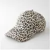 Novo Boné de Baseball Estampa de Leopardo Unissex Moda Personalidade Rua Legal Tendência Proteção Solar Boné Bico de Pato