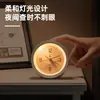 Reloj despertador Deli Le300-Wh para dormitorio de estudiante, mesita de noche, reloj pequeño, gadget para despertarse, gestión del tiempo, alarma de despertador