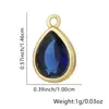 Accesorios Triangulares Populares con Borde de Cobre Transfronterizos Colgante Individual Colgante Pequeño Materiales para Joyería Hecha a Mano DIY Venta al por Mayor