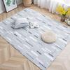 Manta de Tela de Algodón para el Hogar Sala de Estar Alfombrilla para Gatear Bebé Dormitorio Tatami Mesita de Noche Alfombrilla de Algodón para Niños Lavable a Máquina