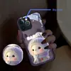 Capa de Celular LED Inteligente - Pisca Automaticamente para Chamadas/Música, Capa Protetora de Vidro Temperado