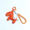 Huayang Tiene Inmediatamente Lanyard para Teléfono de Cartera Versátil Cuero Caballo Pequeño Coche Llavero Colgante Accesorios de Equipaje Exquisito