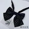 2026 Nuevo Estilo Japonés Cuello JK Estrellas Completas Flor Estrellas Multicolor Calzoncillo Boxer Cuello Corbata Estilo Escolar Fresco Pequeño Versátil Accesorio Decorativo