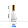 Botella Transparente para Aceite Esencial 30ml Botella de Vidrio con Gotero Individual Botella con Atomizador Cosmético Botella Dispensadora de Líquido Esencial Aceite Esencial