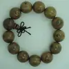 Pulseras de Abalorios de Madera de Ala de Pollo para Hombres y Mujeres, Pulseras de Madera de Ala de Pollo, Abalorios de Buda, Joyería de Madera, Gran Mayorista