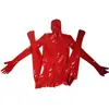 Traje Completo de Role-Playing para Celebridade da Internet, com Abertura no Peito, Espelho, Látex Amônia Tridimensional, com Adereço de Cabeça, Luvas e Meias Calças Mb35