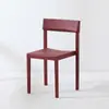 Cadeira de Jantar de Plástico Designer Cadeira Mobius Cadeira com Encosto para Casa Restaurante de Chá de Leite Fast Food Cadeira de Espera Cadeira de Negociação de Lazer