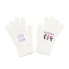 Gorro + Guantes 2025 Amazon Nuevo Drama Coreano Personaje de Dibujos Animados Estampado Gorro de Punto Gorro de Lana Gorro Cálido