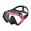 Óculos de Mergulho Adulto Transfronteiriços para Homens e Mulheres, Máscaras de Mergulho Modernas com Armação Grande, Máscaras à Prova de Vazamento de Alta Definição, Equipamento de Snorkel à Prova d'Água