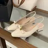 Sandalias de Tacón Grueso para Mujer Chuyuji, Nuevo Modelo Verano 2026, Zapatos de una Correa con Hebilla, Boca Baja, Estilo Mary Jane para Uso en Exteriores