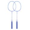 Raqueta de Bádminton Boca Productos Genuinos Venta al por Mayor Mango de Esponja Doble Golpe Aleación Multicolor Racket de Entrenamiento para Cabello de Estudiante Adulto