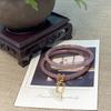 Fábrica de pulseras de cascabel, venta al por mayor, pulsera fina de cristal de jade de imitación, accesorios Hanfu de verano paso a paso, venta caliente