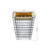 Quemador de Incienso Árabe Transfronterizo Portavelas de Aromaterapia de Cristal Vidrio Artesanías Estilo Baccarat Medio Oriente Venta Caliente