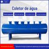 Separador de água de aço inoxidável tubo de aquecimento à terra coletor de água caldeira cilindro de vapor ar condicionado bem menor coletor de água