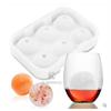 Molde de silicona para cubitos de hielo Amazon Explosiones Whisky redondo para hockey sobre hielo, creativo, 6 cajas de hielo para hockey sobre hielo