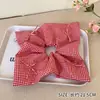 Diadema Rosa de Oso Dulce y Linda Diseño de Nicho Elegante Estilo Coreano Tocado Accesorios para el Cabello Cola de Caballo Elegante de Moda para Mujeres