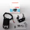 Faro de Motocicleta Súper Brillante Luz Fuerte Flash Led Láser Cañón Luz de Coche Eléctrico Alcance Largo Faro de Coche Auto-Instalado Luz Diurna