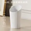 Tubo de Armazenamento para Pincéis de Maquiagem Grande Capacidade Papelaria de Escritório Porta-Canetas de Plástico Organizador de Penteadeira Tubo de Armazenamento para Batom Lápis de Sobrancelha