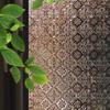 Pegatina de Vidrio con Flor de Begonia, Protección de Privacidad, Transparente pero Opaca, Pegatina de Vidrio para Sala de Estar, Decoración de Ventana, Ventana de Vidrio Vintage
