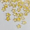 Colgante de estrella de mar de cristal con letra de esperanza, perforado, 15 mm, accesorios de joyería para bricolaje, material de cuentas hecho a mano, venta al por mayor