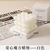 Vela Aromática Cubo de Amor Sin Humo Regalo del Día de San Valentín Chino Forma de Corazón Aroma Aromático Recuerdo Aromaterapia Creativa