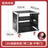 Gabinete de Amplificador 8U Gabinete de Equipo de Audio 12U Flight Case Rack de Gabinete de Audio para KTV Casero Chasis Simple