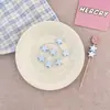 Chen Ming Agujero Grande Estrella de Cinco Puntas Cuentas Sueltas Acrílico Macarrón Estrella Cuentas Pulsera DIY Accesorios para el Cabello Accesorios de Joyería