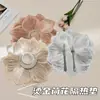 Estilo Pastoral Sensação de Luxo Acabamento Hot Stamping Luxo Leve Tamanho Grande À Prova de Óleo Isolante Térmico Formato de Flor Casa Restaurante Multifuncional