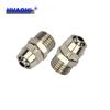 Parafuso rápido PC8mm-02 do conector rápido pneumático de cobre PC8mm-02 do conector da tubulação de gás através de 4-M5/6-01/10-03/12-04