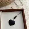 Colar Pingente Oval Boêmio Retrô Corrente de Clavícula Elegante Fashion Nicho Acessível Luxo Joias de Alto Padrão
