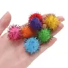 Pompones de Hilo Dorado de Colores Bolas de Felpa de Polipropileno Accesorios de Decoración Navideña para Ropa DIY Infantil Decoraciones Festivas
