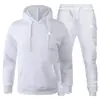 Chaqueta con capucha para hombre más vendida en Amazon transfronterizo, conjunto de sudadera deportiva casual, conjunto de dos piezas de marca de tendencia europea y americana