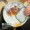 Paño para Lavar Platos de Burbujas de Doble Cara, Hilo de Lana de Acero, Trapo para Lavar Platos de Doble Cara, Específico para Cocina, Engrosado, No Graso, Especial para Lavar Platos
