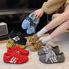Zapatos de Entrenamiento Moral con Cordones Estampado de Leopardo Retro para Mujer 2025 Otoño Temprano Nuevos Zapatos Deportivos de Carreras con Suela Fina que Aumentan la Altura y Zapatos Casuales