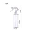 60ml 100ml 150ml 200ml transparente névoa fina ombro plano frasco de spray desinfetante pistola sub-engarrafada