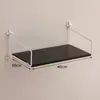 Soporte para Proyector de Casa Sin Taladro Estante de Almacenamiento para Montar en la Pared junto a la Cama Estante de Almacenamiento para la Pared de la Sala Estante Colgante Bandeja Colgador