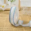 Borda de Crochê de 2,5cm Laço Bordado Fita de Algodão Embalagem de Buquê de Flores Tecido Fresco Pequeno Sobreposição de Borda de Dente