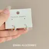 Brincos Esmaltados Coloridos em Formato de Coração com Personalidade Minimalista e Design de Nicho, Brincos Exquisitos de Luxo Leve Retro Versáteis para Mulheres