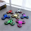 Spinner de Dedo Amazon Transfronteiriço Cristal Luz LED Iluminado Transparente Piscante Alívio de Estresse Brinquedo Infantil Venda Direta da Fábrica