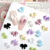 Explosiones Transfronterizas Crema Lazo Joyería para Uñas Arte de Uñas Dulce Cinta Tridimensional Lazo Pequeño Resina Decoración de Uñas Versátil