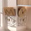 Estante de Tapa de Olla Montado en la Pared Estante de Almacenamiento de Cocina sin Taladro Estante de Almacenamiento Multifuncional para el Hogar Estante para Tabla de Cortar Estante de Tabla de Cortar de Múltiples Niveles