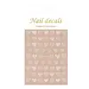 Redanco Nuevo Avión 3D Popular Pegatinas para Uñas Caricatura Corazón Pintado a Mano Lindas Pegatinas para Uñas Dh-909