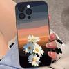 Carcasa para teléfono móvil linda con arte floral Titicism de comercio exterior para iPhone15