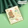 Imanes Metálicos para Refrigerador Serie Nanchang, Abrebotellas Metálico Tengwangge, Sello Cuadrado, Imanes para Refrigerador Atracción Colección Nanchang