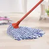 Mopa de hilo de algodón al por mayor de fábrica, mopa de hilo de algodón, cabezal de mopa de plástico de dos colores, mopa de suelo de tela de algodón, mopa asequible para el hogar