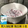 Bolsa fría de ácido desechable para todo el cuerpo, bolsa de vapor de sudor de espino cerval, manta de sauna, baño, bañera, película plástica